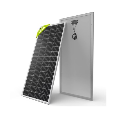 Newpowa 180W(Watt) Solar Panel12V Monocrystalline High Efficiency PV Module O...
