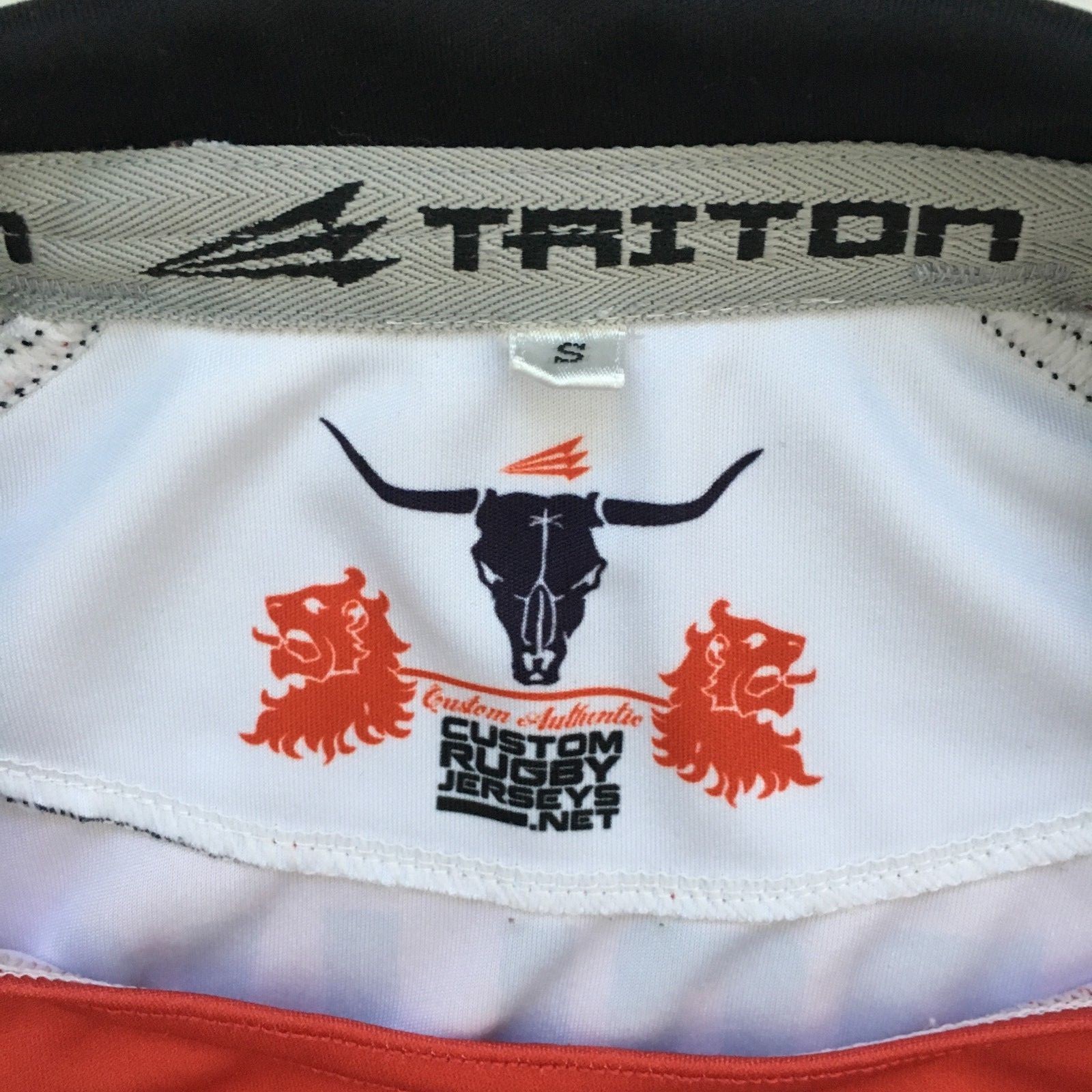 Triton Rugby Jersey Custom BRAMAS Ralph's Tavern Dolly 240 Mens Size Small S
