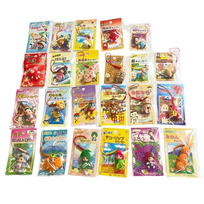 QP Kewpie Local Gotochi  Keychain Strap  Costume Koala tulip Fruit Orange Grape