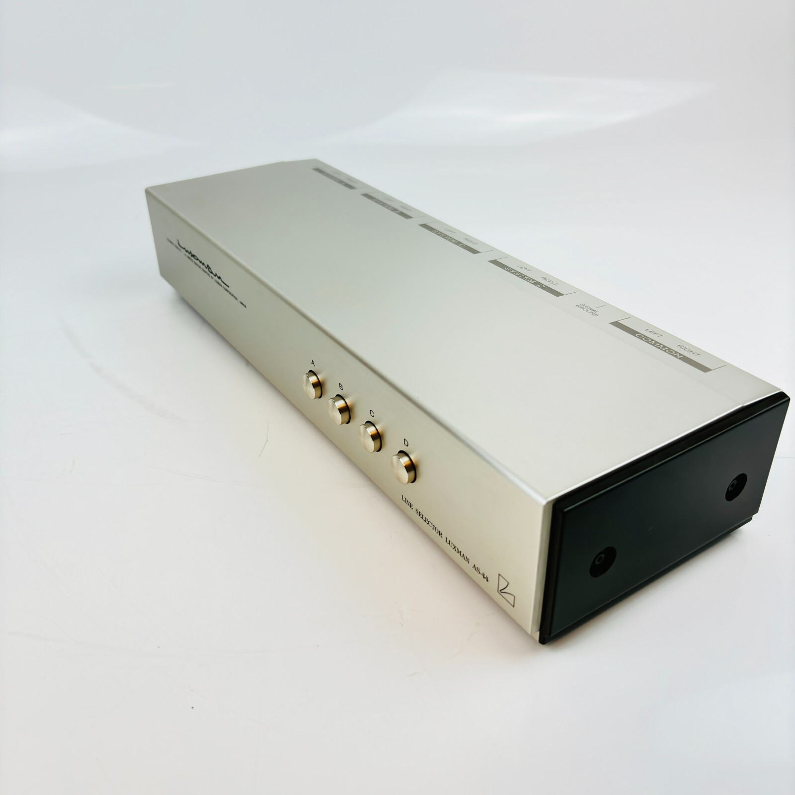 LUXMAN AS-44 Line Selector 4 System RCA Terminal Line Input LUXMAN AS-44 Line Selector 4 System RCA Terminal Line Input