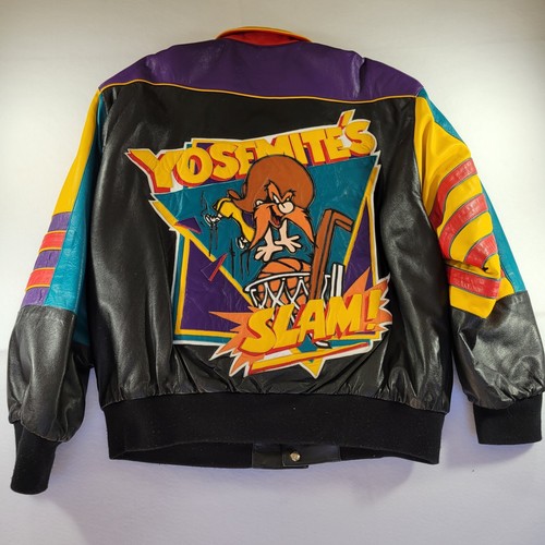 Vintage 1992 Looney Tunes Reversible Jeff Hamilton Leather