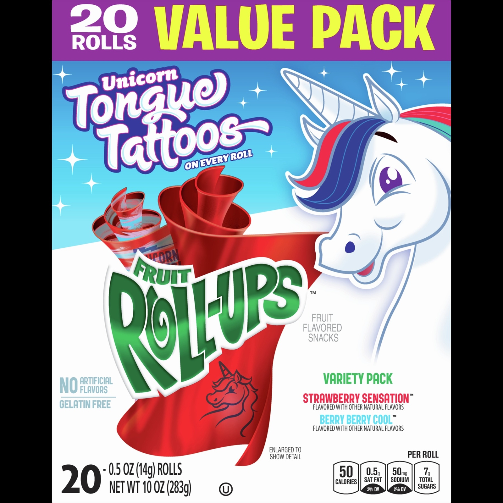 Fruit Roll-Ups, Variety Pack, 20 ct, 0.5 oz | eBay