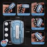 D.G.PLAYER Fidget Toys Adults - Sound and Silent Handheld Cool Fidget Slider - Metal Sensory Toys for Adults Stress Relief, Focused, Anxiety, Time Passing - Travel, Classroom, Office, Car, Home (Blue)