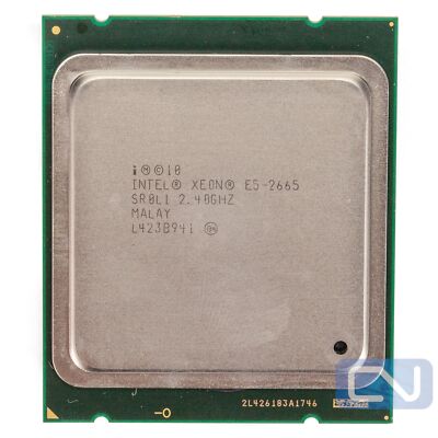 Intel Xeon E5-2665 SR0L1 2.4GHz 20M 8 Core LGA2011 B Grade Server CPU Processor