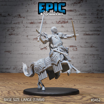 Centaur Knight A | Epic Miniatures | RPG Wargaming 3D Printed Miniature