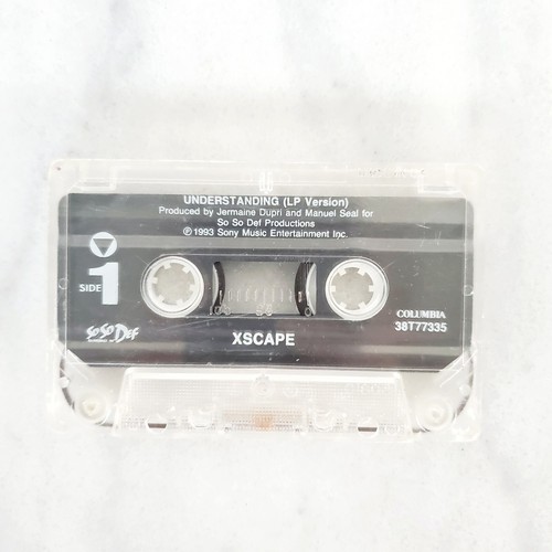 Just Kickin' It XSCAPE Cassette Single So So Def 1993 NO
