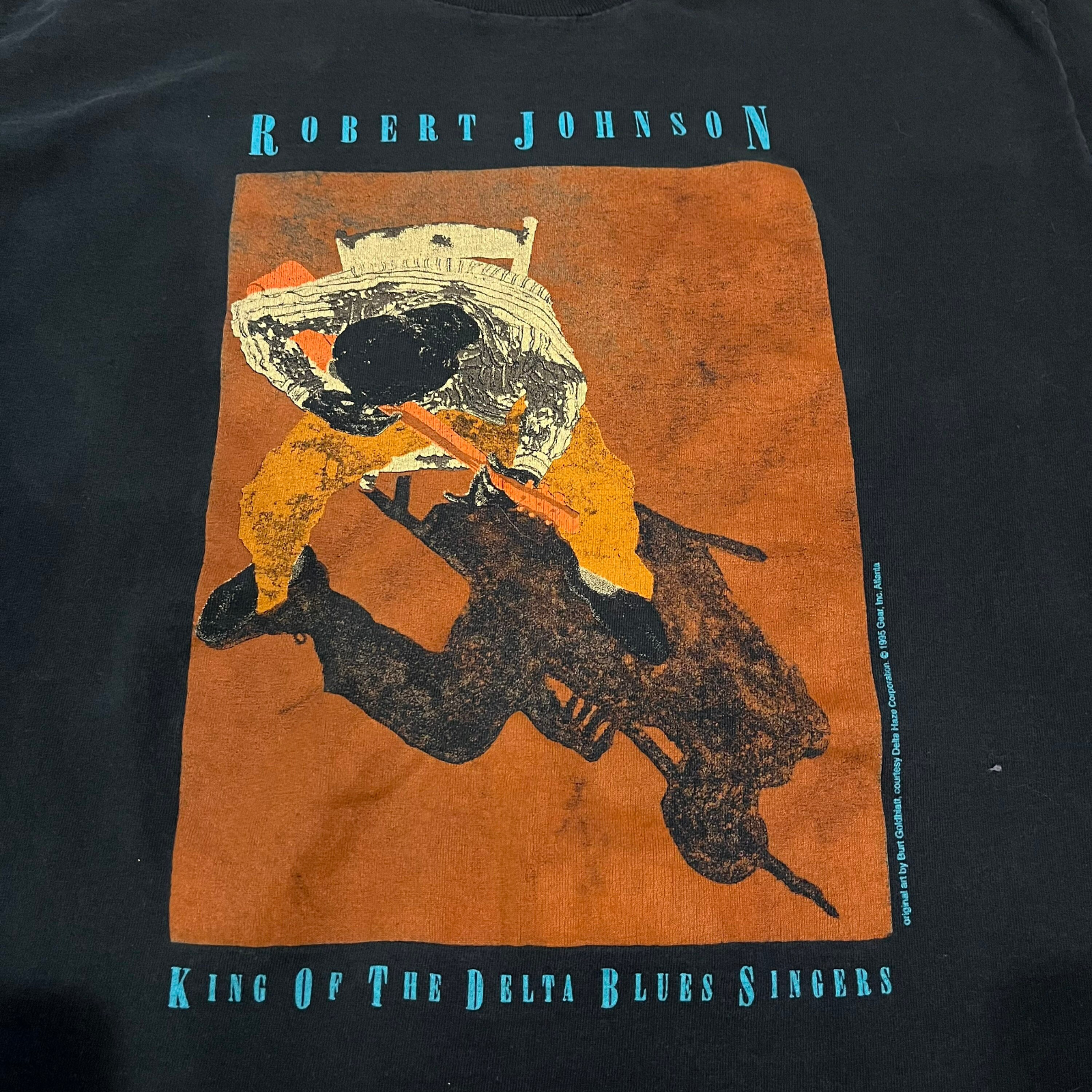 robert johnson Tシャツ　S　blues　グレー Robert Johnson Blues Great TShirt – rockviewtees
