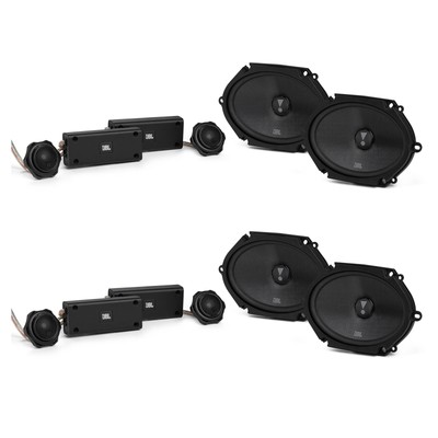 JBL Stadium862CF 6x8 Car Audio Component Speaker Systems - No Grill (2 Pairs)