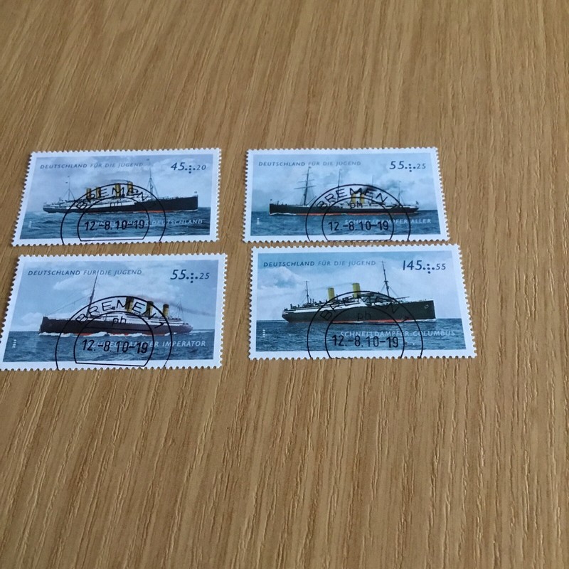 Briefmarken, Brd ,Mhn. 2809/12 Gestempelt, Jahrgang 2100.              Ax1