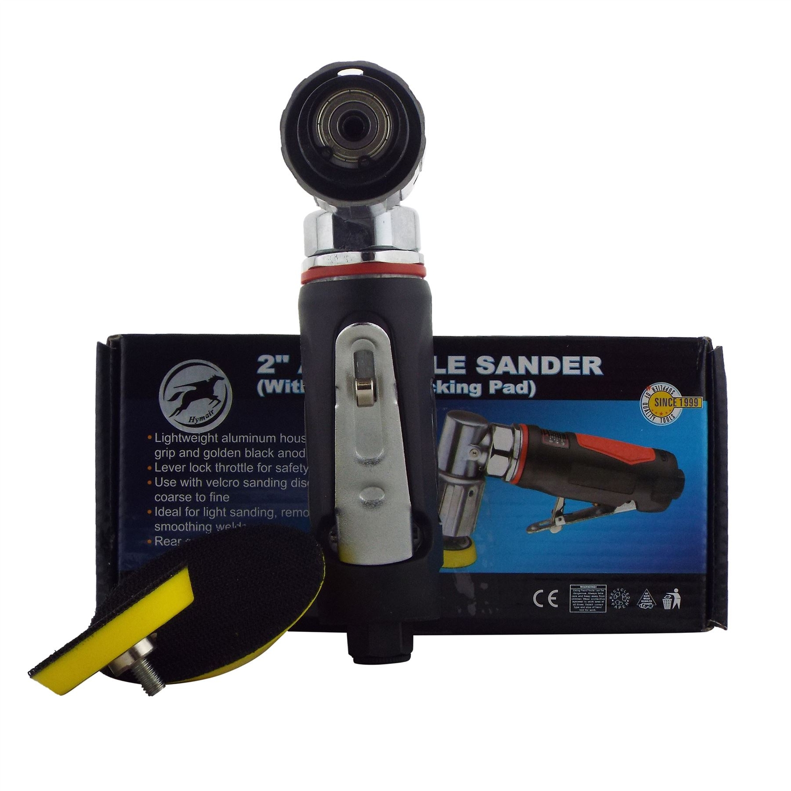 Professional 75mm (3") Mini DA Air Sander Car Body and Alloy Wheel Repairs