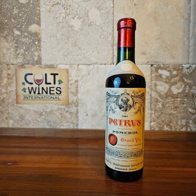 1961 Petrus, Pomerol [RP-100pts, 375mL]