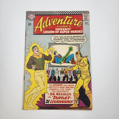 Adventure Comics (1938) #348 Curt Swan Cvr Legion Of Super-Heroes Shooter