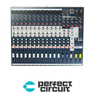 Soundcraft EFX12 12+2-Channel Mixer w/ Effects PRO AUDIO B