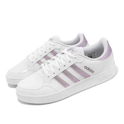 

Adidas Breaknet White Matt Purple Met Women Casual Lifestyle Shoes GX4323, Белый, Breaknet