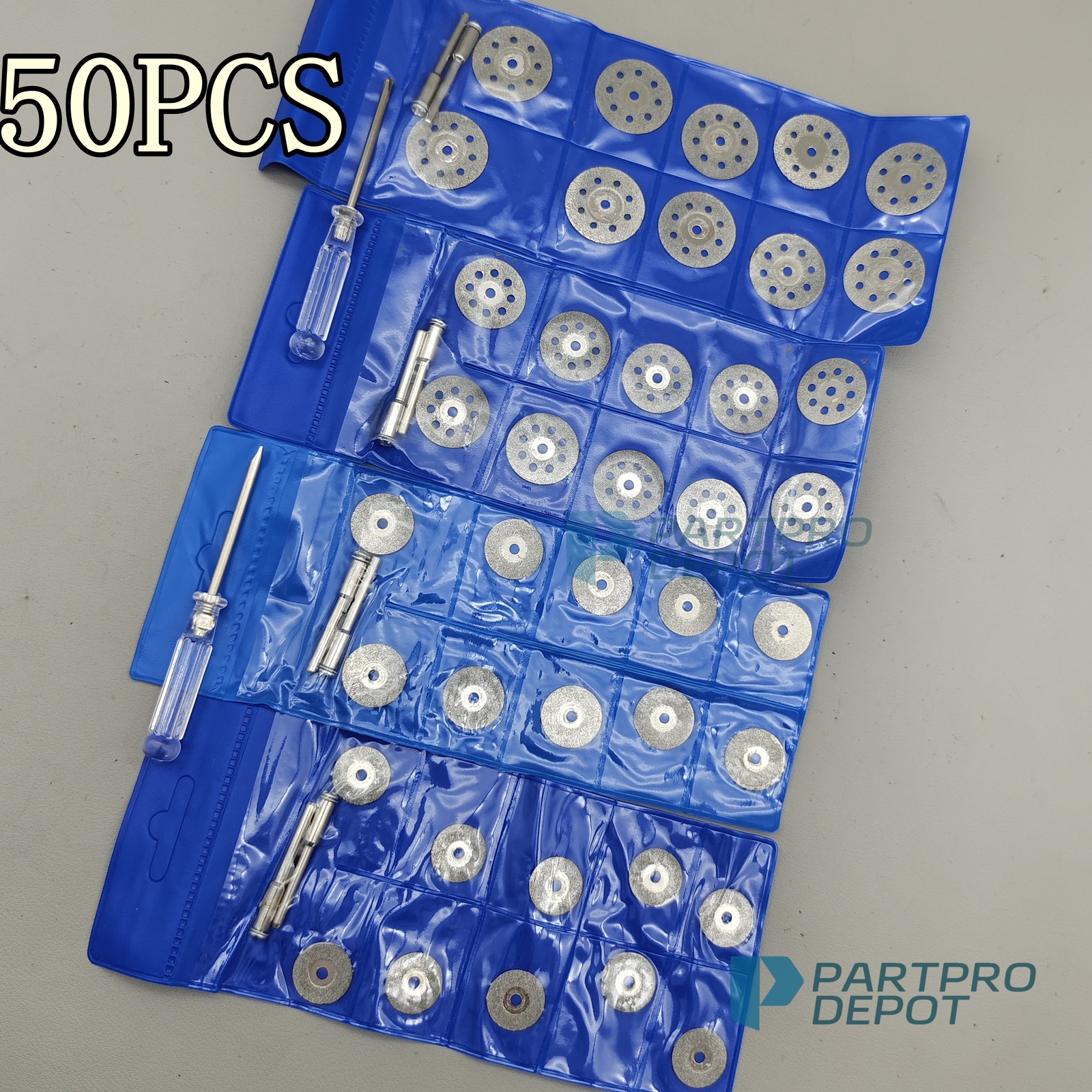 50* Diamond Cutting Wheel Fit Dremel Rotary Tool Die Grinder Metal Cut Off Disc