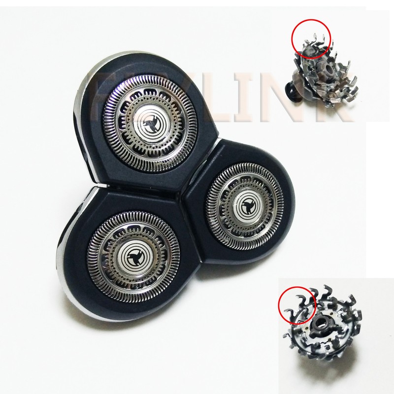 Pour Philip Norelco Rq10 Arcitec Rasoir Rasage UnitÃ© Triple Piste Rechange TÃªTe