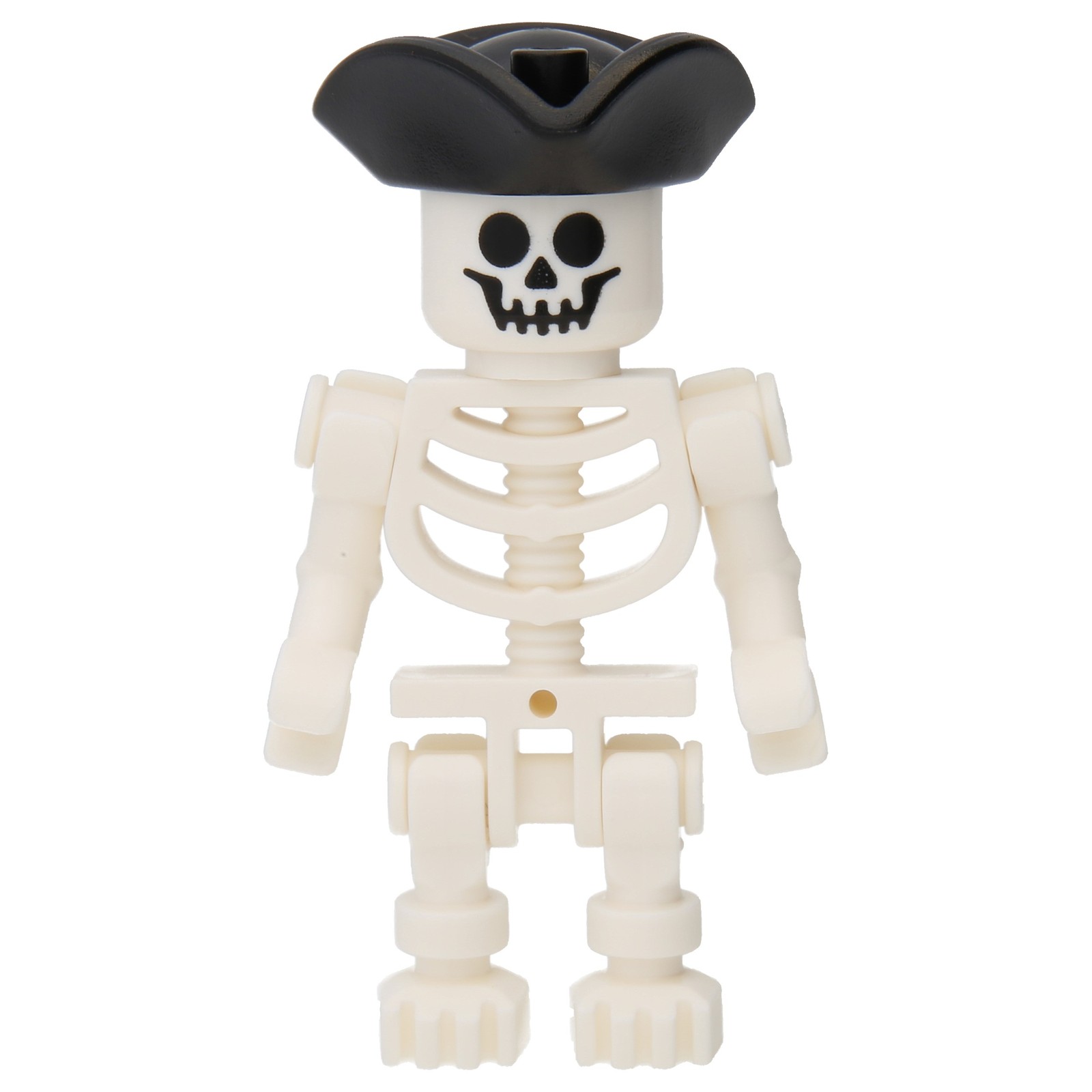 Skeleton - Stuntz, Black Pirate Tricorne, Bent Arms…