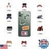 100 Pack Video Game Stickers, Video Game Gamer Party Favors, Birthday Decorations