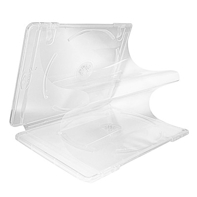 PREMIUM Clear Blu-Ray Double Cases 11MM Lot