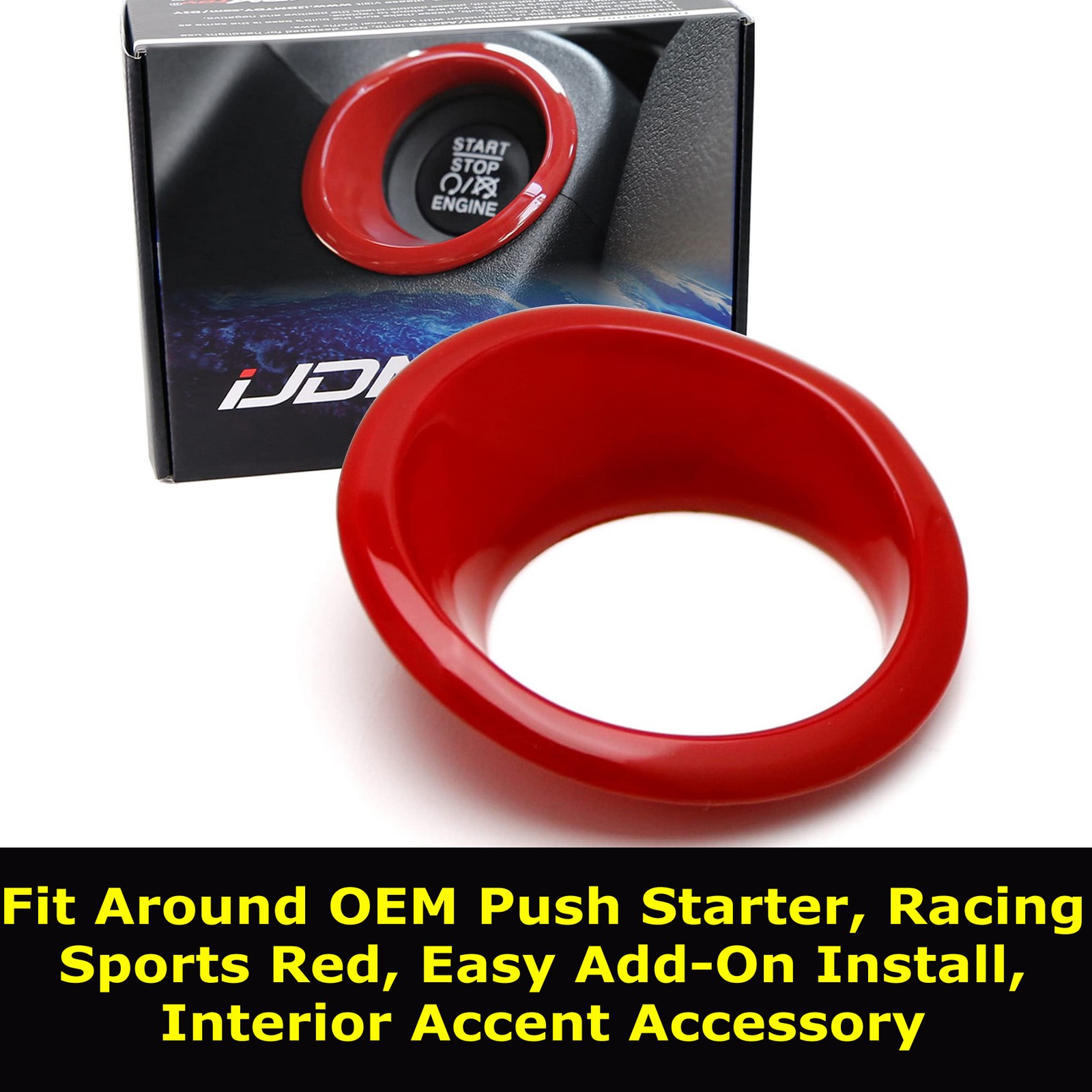 Engine Push Start Decoration For Jeep 2015-up Renegade by iJDMTOY