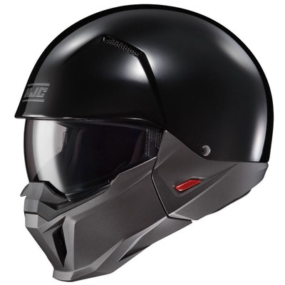 HJC i20 Open Face Helmet - Black - XL 0820-0105-07