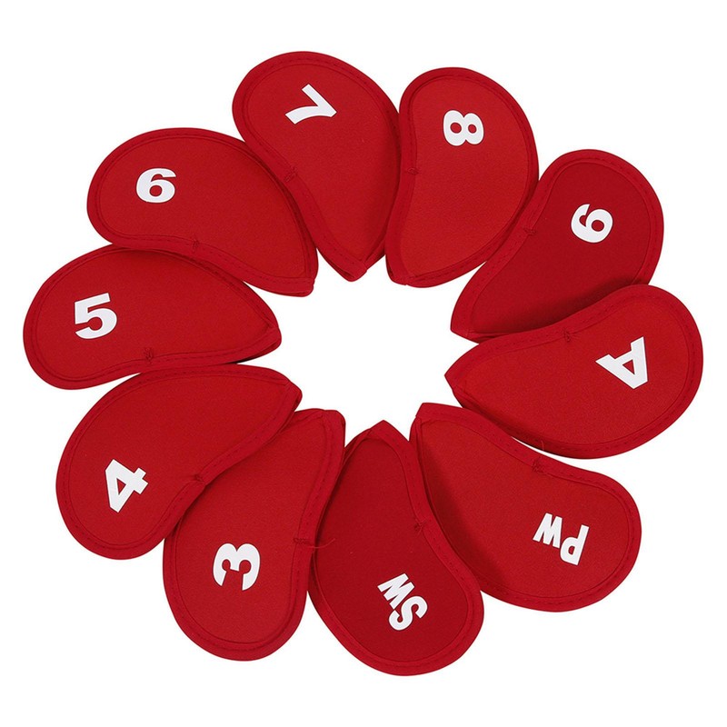 Golf Iron Head Covers Iron Club Head cover for Left Handed Fit All Brands