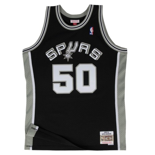 

Мужская футболка Mitchell - Ness NBA SWINGMAN - SPURS 98-99 DAVID ROBINSON, Черный