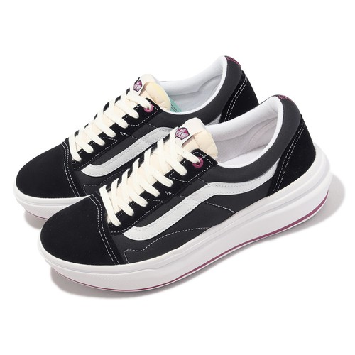 

Vans Old Skool Over Pop Color Черные мужские повседневные туфли унисекс на платформе VN0A7Q5EBMA, Черный, Old Skool Over