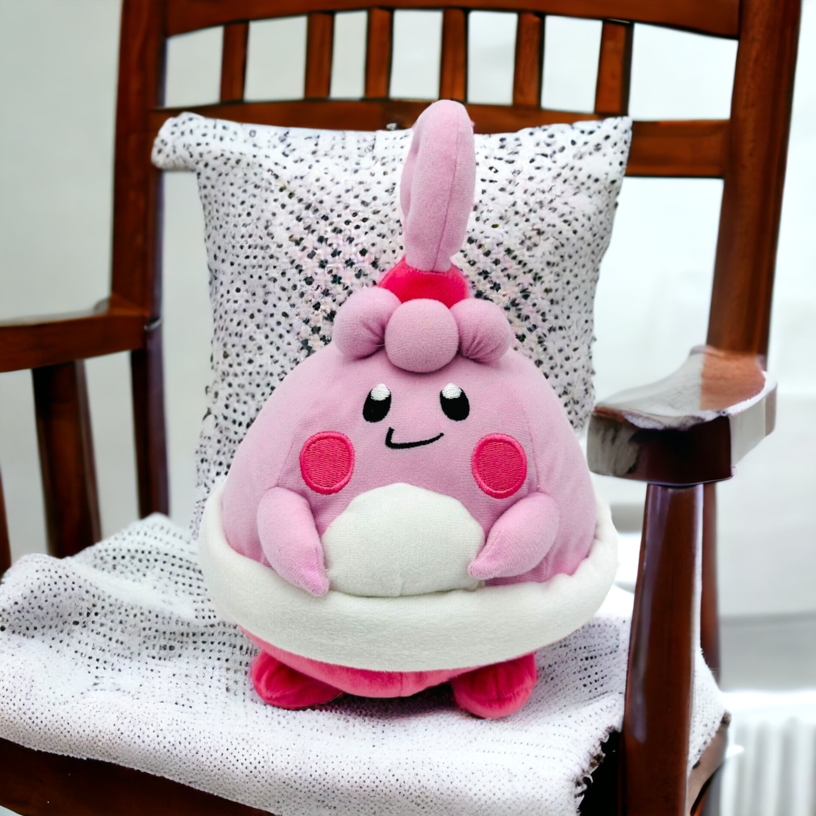 Pokémon Pearl Happiny Plush Doll Toy Factory Nintendo Chansey Baby 2009