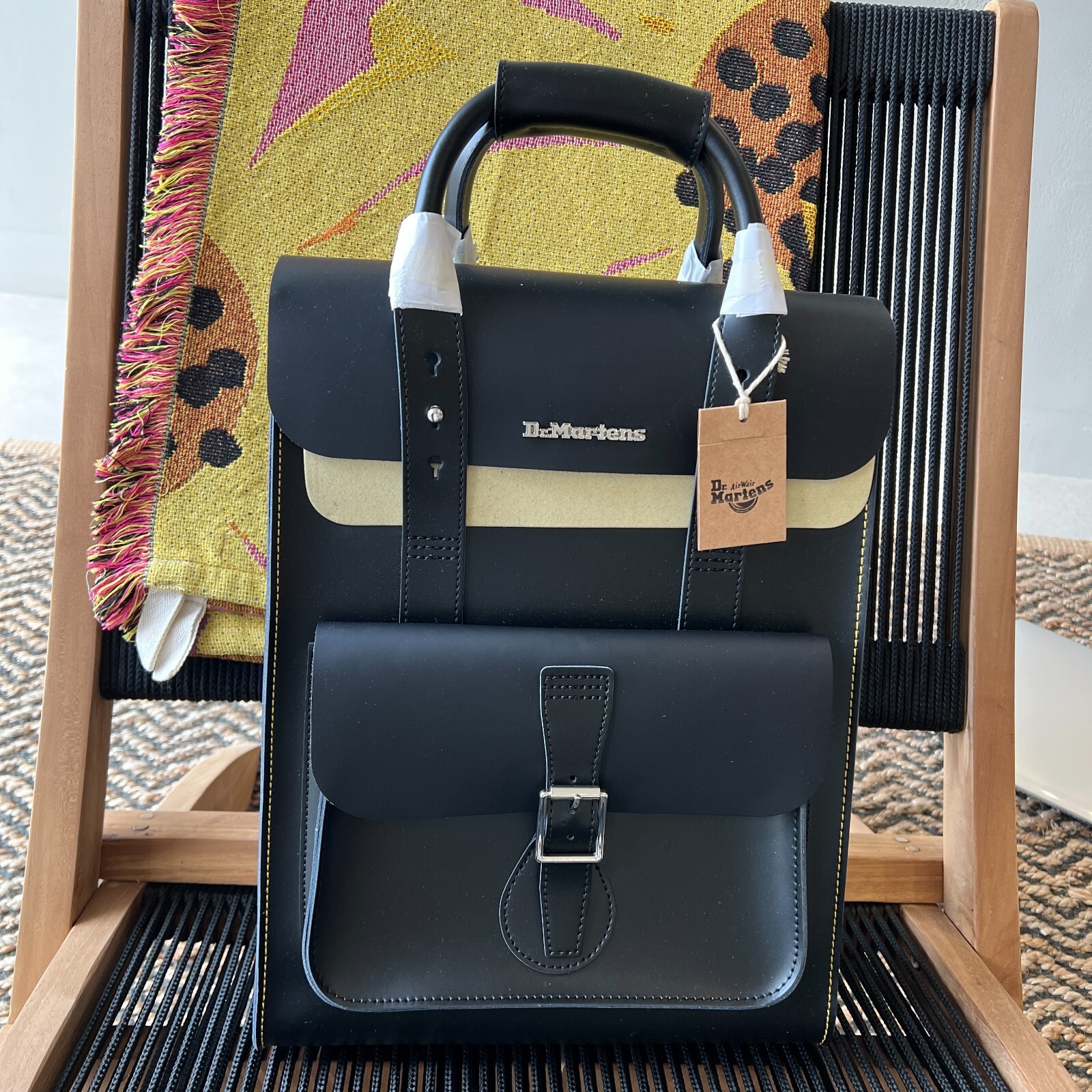 Dr martens Small Kiev Smooth Leather Laptop Backpack Bag Dr martens Small Kiev Smooth Leather Laptop Backpack Bag