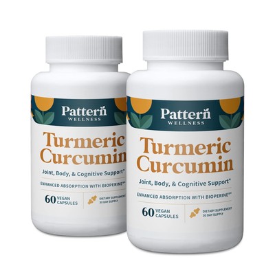Turmeric Curcumin - 1300mg - 95% Curcuminoids with Bioperine Black Pepper Ext...