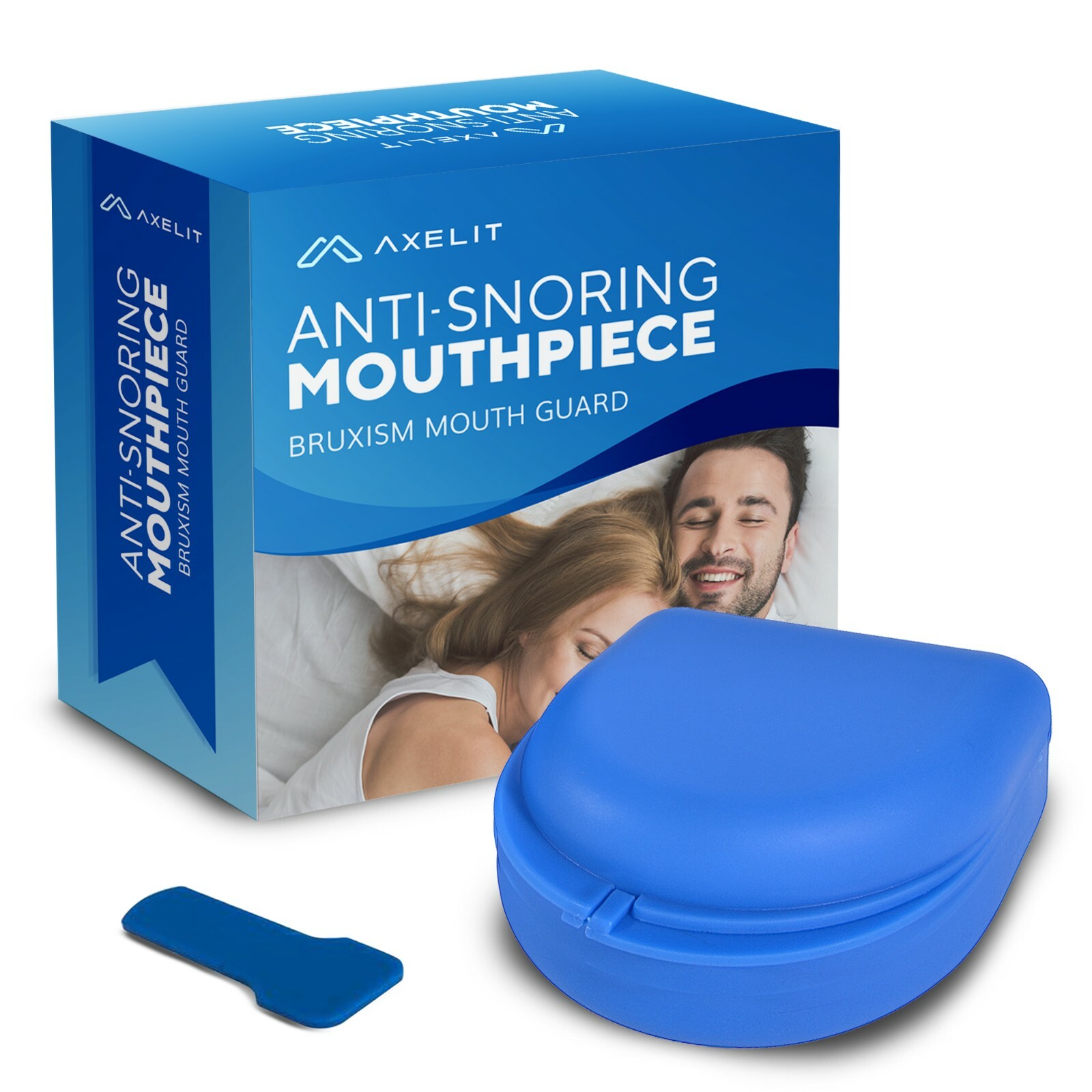 Stop Snoring Mouthpiece Sleep Apnea Guard Bruxism Anti Snore Pure Grind Aid Tray