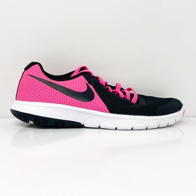 

Nike Girls Flex Experience 5 844991-600 Черные кроссовки для бега 4Y W, Черный, Flex Experience 5