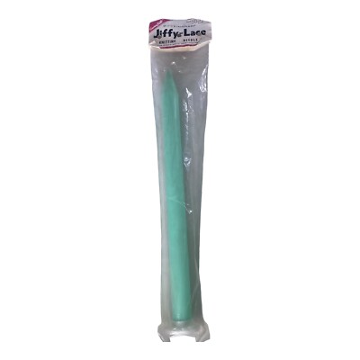 Vintage Susan Bates Green Size 50 Jiffy Lace 14'' Single Knitting Needle NEW