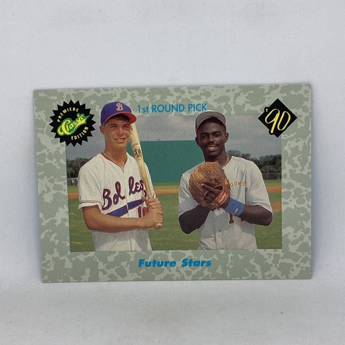 Chipper Jones Rookie Future Stars Insert 1990 Classic