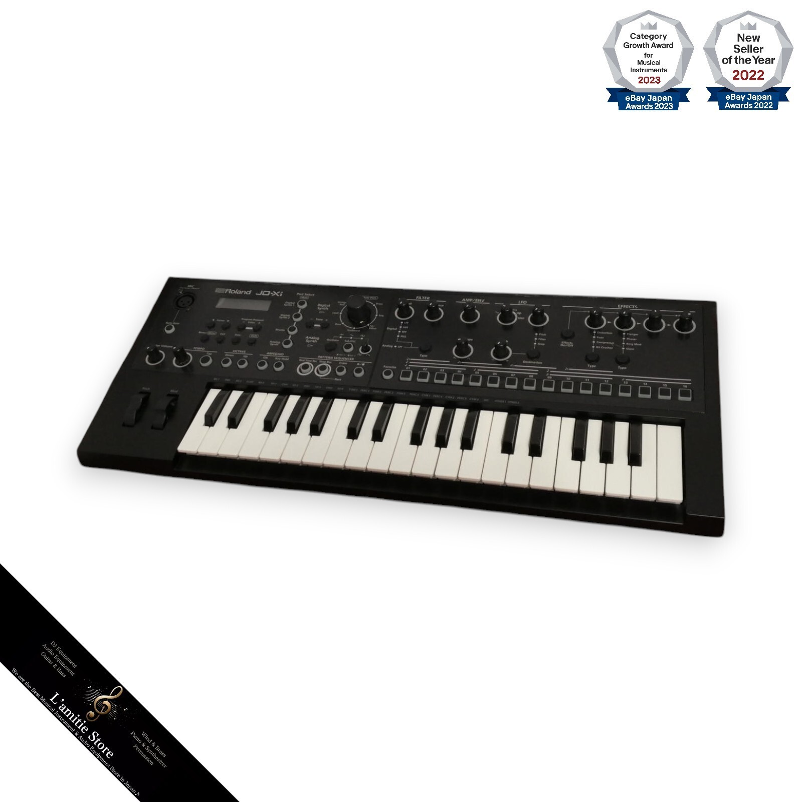 JD-XI 37-Key Analog Digital Crossover MINI Keyboard JD-XI 37-Key Analog Digital Crossover MINI Keyboard
