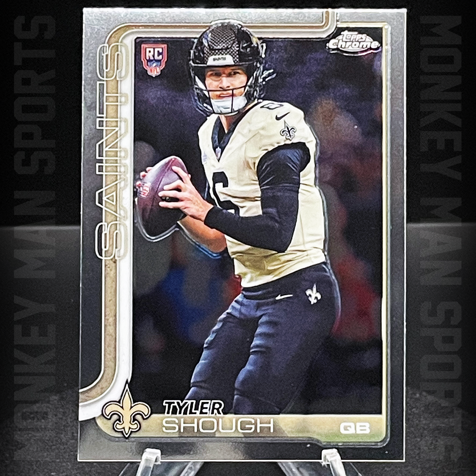 2025 Chrome - Tyler Shough Rookie RC - #398 SAINTS MINT