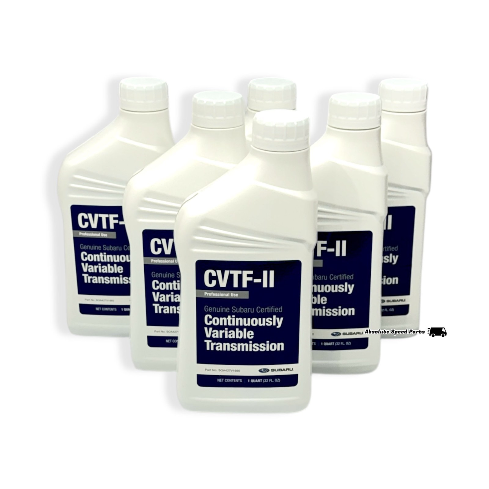 Genuine OEM Subaru CVTF-II CVT Transmission Fluid - 6 Quarts