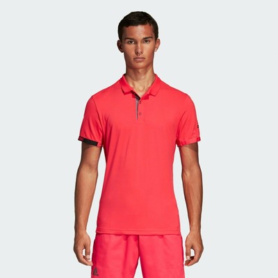 

adidas MatchCode SS Tennis Футболка мужская шок красный/ночной мет, adidas MatchCode SS Tennis T-Shirt