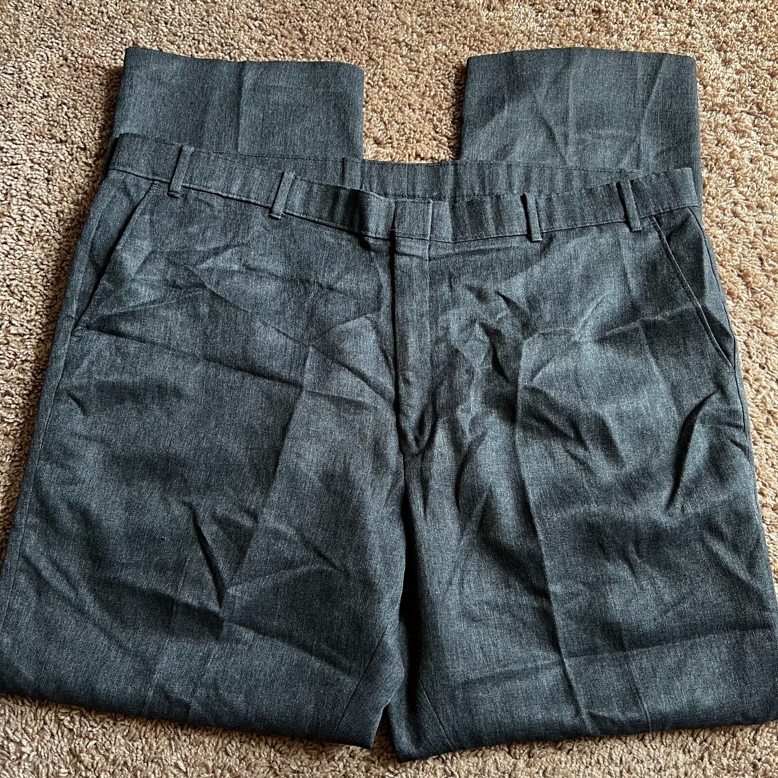 Vintage Levis Action Slacks Mens 44x32 Gray Polyester Dress