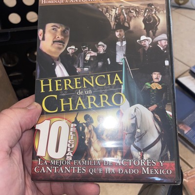 Herencia de un Charro DVD 10 Movie Spanish 10 Peliculas Antonio Aguilar Pepe