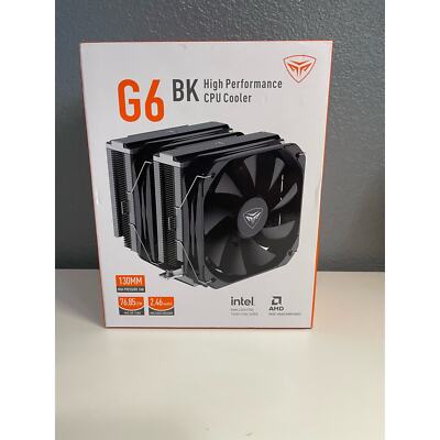 PcCooler g6 bk high performance cpu cooler *NEW*