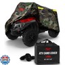 Badass Moto ATV Covers - Waterproof Heavy Duty, 4 Wheeler Quad Cover - Rip-Resistant, Night-Reflective - Camo Large 95