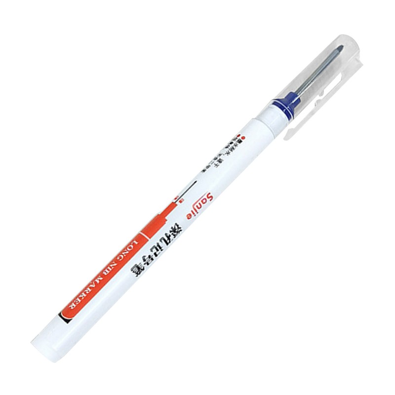 Long-tip marker woodworking marker pen oil-based quick-drying non-fading