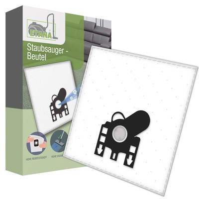 10 Etana Staubsaugerbeutel geeignet für Miele Compact C2 Ecoline 800 Watt