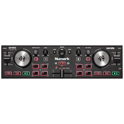 Numark DJ2GO2 Touch Pocket DJ Controller with Touch-Capacitive Jog Wheels