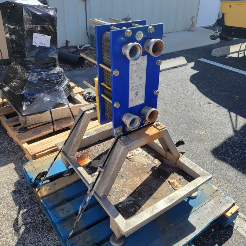 KELVION NT GASKETED PLATE HEAT EXCHANGER NT50T CDH-10 200 GPM 217KW 2016 $3999