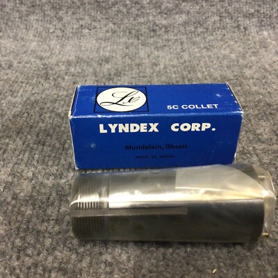 Lyndex 500-004 5C 1/16'' Round Collet Internal External Threads New