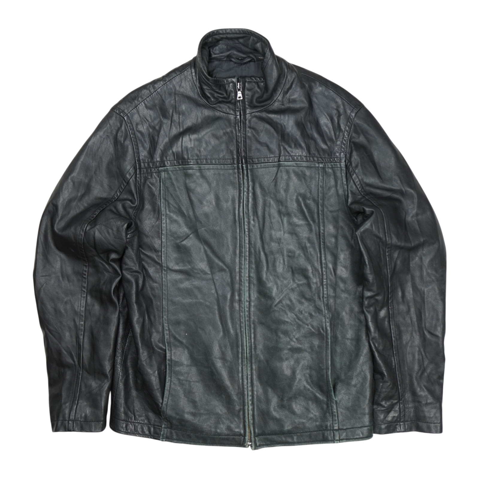 Alfani Men's Leather Jacket M Black