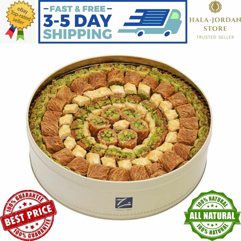 Zalatimo Brothers Classical Assrt. Bonbons Frais Arabes MÃ©LangÃ©S Baklawa 1 Kg...